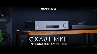 CXA81 Mk II Integrated Amplifier [upl. by Frodeen336]