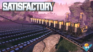 Building the Factory Upward and Outward  5  Satisfactory Update 8 [upl. by Ethelyn]