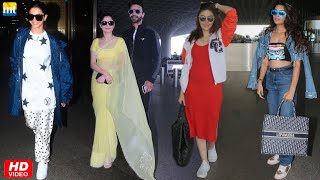 Deepika Padukone returns from Paris Ankita Lokhande with Hubby Vicky Jain Red Hot Shefali Jariwala [upl. by Noval197]