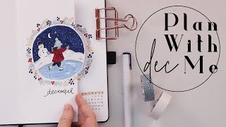 Plan With Me  December 2021 Bullet Journal [upl. by Getter]