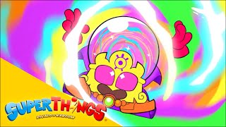 SUPERTHINGS NEON POWER EPISODE 1⚡⚡The Power of COLORFLASH💥  Cartoons SERIES for Kids [upl. by Kenney]