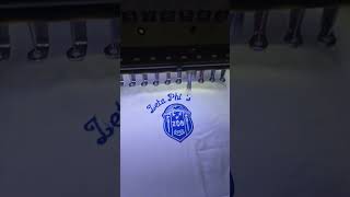 Zeta Phi Beta embroidered button ups [upl. by Craggie]