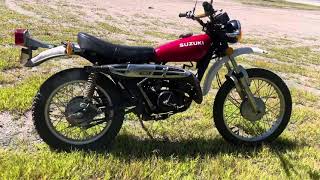 1976 Suzuki TS250 [upl. by Colyer903]