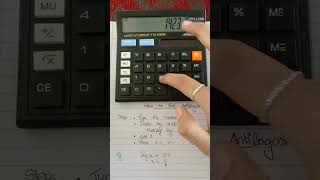 MINDBLOWING HACK🤯 Find Antilogarithm WITHOUT a scientific calculator calculatorhacks Mathsmagic [upl. by Shem]