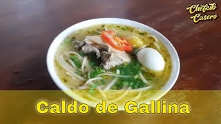 Cómo preparar un Caldo de Gallina clásico [upl. by Algie]