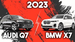 2023 BMW X7 vs 2023 Audi Q7  How Do They Compare [upl. by Jacynth903]