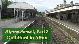 Guildford to Alton – Hastings DEMU cab ride – 30 September 2017 – audio partly from back cab [upl. by Jena]