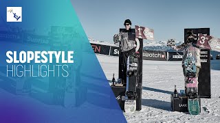 Tess Coady AUS  Winner  Womens Slopestyle Highlights  LAAX OPEN  FIS Snowboard [upl. by Gewirtz]