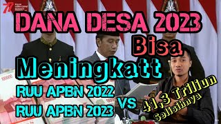 Dana Desa 2023 Bertambah Transfer Ke Daerah Naik 413 Triliun  RAPBN 2023 [upl. by Eriuqs]