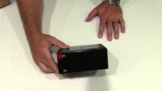 UPG UB1280 Sealed Lead Acid Battery Unboxing [upl. by Domash]