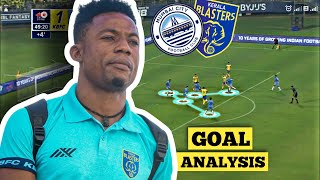 Kwame Peprah 🔥🔥  പൊളിച്ചു  Kerala Blasters FC vs Mumbai City FC  Goal Analysis ISL [upl. by Mal]