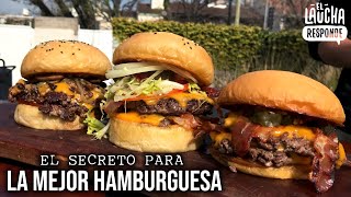 El Secreto para hacer La Mejor Hamburguesa  El Laucha Responde [upl. by Barnebas286]