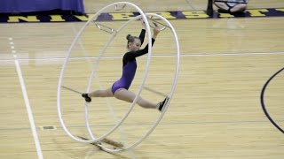 World Championships in Gymwheel 2016 Nora Dery Spiral 6th Place [upl. by Marih]