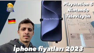 İphone fiyatları Almanya  teknoloji fiyatları  2023 [upl. by Itra546]