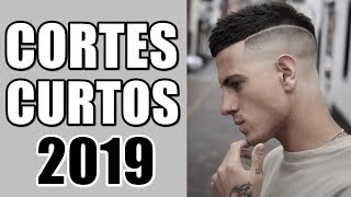 🔴 10 CORTES DE CABELO MASCULINO CURTO 2019  CORTES MASCULINOS 2019 [upl. by Tam]