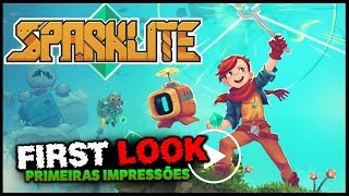 Sparklite  Primeiras Impressões [upl. by Aimahc]