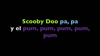 Scooby Doo pa pa Lyrics [upl. by Amyas929]