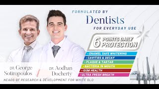 Learn more about White Glo Whitening Toothpaste with Dr Aodhan Docherty on Today Show [upl. by Martel66]