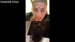 Chicago GD and Flyysoulja Beef On Instagram Live [upl. by Lisha]