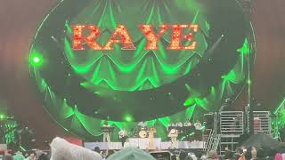 Raye performing Escapism live at Global Citizen Festival NYC 2024 [upl. by Yllak416]