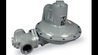 Natural Gas Regulator Principle  Itron B38 and B38IMR V  Gas Regulators with Internal Monitoring [upl. by Kaleena]