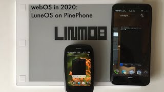 webOS in 2020 LuneOS on the PinePhone [upl. by Wilder]