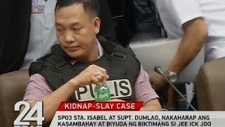 SPO3 Sta Isabel at Supt Dumlao nakaharap ang kasambahay at biyuda ng biktimang si Jee Ick Joo [upl. by Jemie]