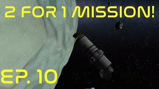 Its Here 2 for 1 Fantastic Minmus Missions Kerbal Space Program Ep 10 [upl. by Ynoyrb]