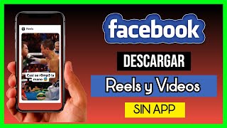 Descargar REELS y VIDEOS de Facebook Rápido y Fácil Método Sin App [upl. by Aiciram]