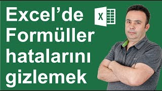 Excel Formüllerdeki hataları gidermek Eğerhata formülü  327video  Ömer BAĞCI [upl. by Ijan]