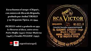 ANÍBAL TROILO CHIQUÉ TANGO [upl. by Imeaj]