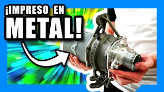 ⚡Impresora 3D de METAL Industrial⚡ ¿Cómo funciona  Piezas para COCHE con Impresión 3D [upl. by Okihcim730]