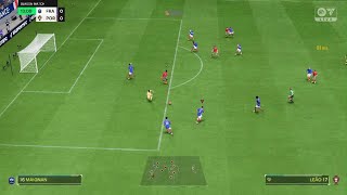 AFK by opponent France VS Portugal Fifa FC 24 PlayStation 5 PS5 [upl. by Nancee]