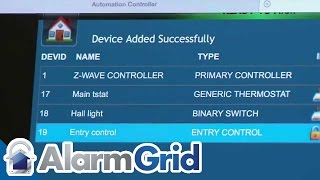 Honeywell VAM Programming ZWave Devices to the VISTA Automation Module [upl. by Ul]