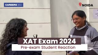 XAT 2024 Preexam Student Reaction  Part 2 [upl. by Ardnaskela]