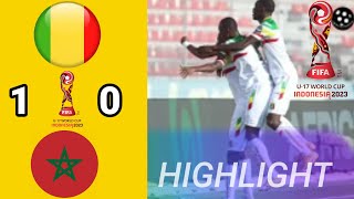 🔴Mali U17 vs Morocco U17 LIVE  Kualifikasi Piala Dunia U17 8 Besar 2023 Highlights Full Match [upl. by Irrej64]