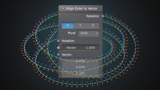 How to Actually Use Align Euler to Vector in Blenders Geometry Nodes [upl. by Adniles360]