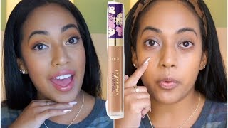 Makeup Review  Tarte Creaseless Concealer [upl. by Balf]