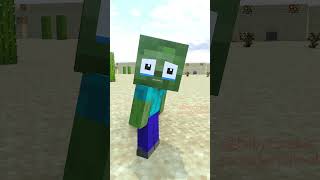 JJ is Deadbut   Baby zombie minecraft animations [upl. by Darleen]