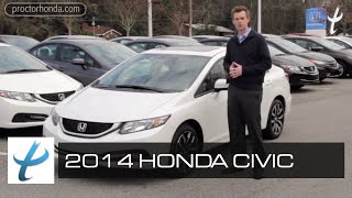 2014 Honda Civic Sedan Walk Around and Review [upl. by Jamaal]