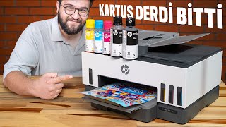 KARTUŞ DERDİNİ BİTİREN YAZICI  HP Smart Tank 790 İnceleme ve Test [upl. by Felicle]