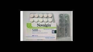 Novalgin 500 mg Tablet Novalgin Novalgin Nedir Novalgin Niçin Kullanılır ilaç ağrıkesici [upl. by Myca]