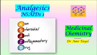 NSAID Analgesics part 1  Medicinal Chemistry  E  PDF 👇 [upl. by Kcirddec]