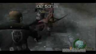 The way to beat Krauser Resident Evil 4 Professional [upl. by Suirauqram]