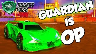 Guardian is OP  Rocket League Montage [upl. by Tteragram20]