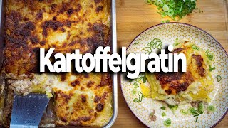 Das bessere Kartoffelgratin Rezept  Mit Hackfleisch  Rezept by Bernd zehner [upl. by Ahseek76]