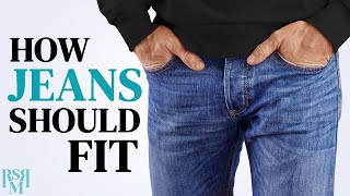 STOP Wearing Your Jeans Wrong 7 Tips For PERFECT Fit [upl. by Ahsatsan]