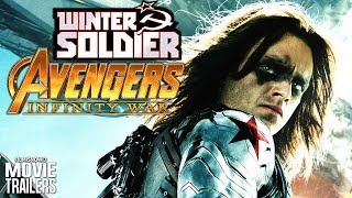 BUCKY BARNES Best Action Moments  Before Marvels Avengers Infinity War [upl. by Elaen]