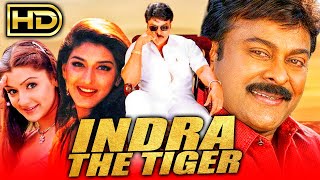 Indra The Tiger Full HD Telugu Action Hindi Dubbed Movie  Chiranjeevi Sonali Bendre [upl. by Elayor345]