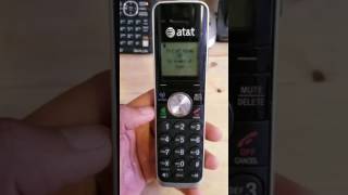 How to reset you Atampt or Vtech Handset part 2 [upl. by Nnairahs787]